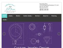 Tablet Screenshot of jfjonesjewelers.com